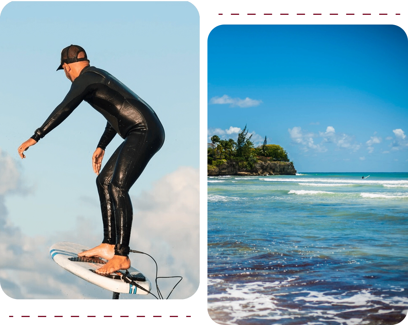 New Project (3) A man in black wetsuit riding on top of surfboard.