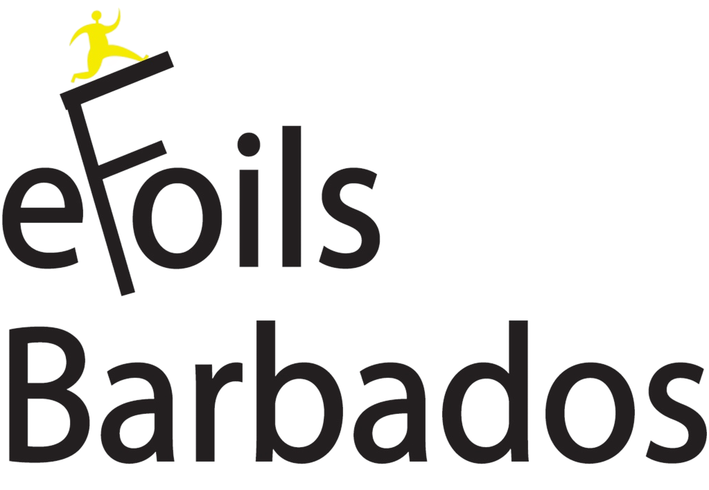 A green background with black letters and a yellow bird.